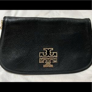 Authentic Tory Burch leather shoulder bag